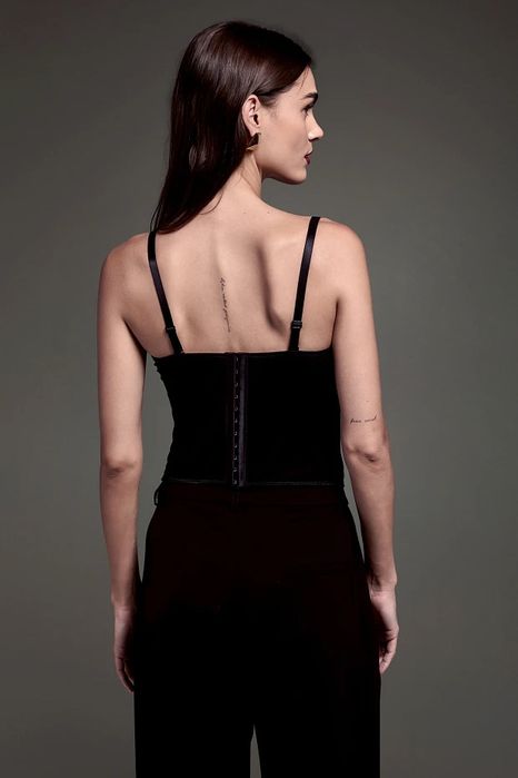 Дантелено бюстие/топ BSB