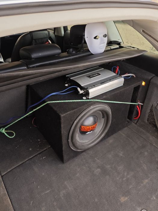 Subwoofer auto  edge + amplificator