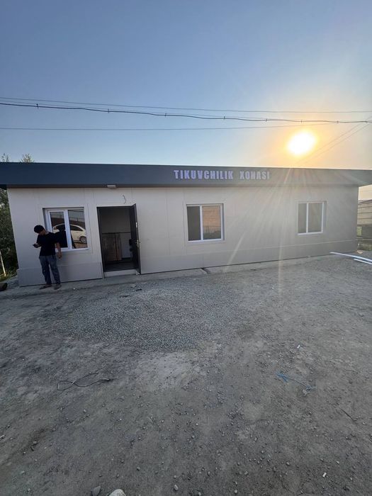 Kantener Кантейнер офис продаж битовка пункт охиона Konteyner Domik