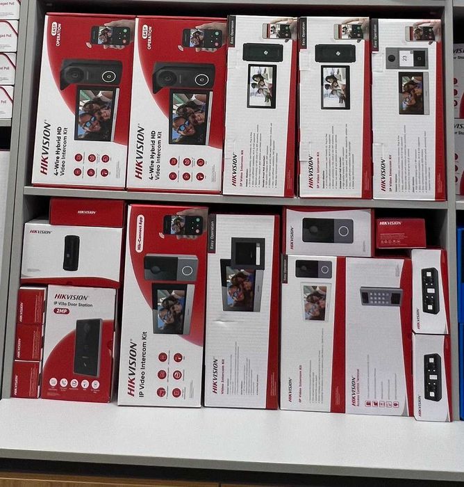 Hikvision домофоны в широком ассортименте