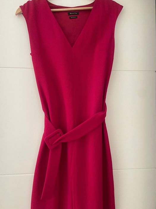 Rochie Fuchsia Massimo Dutti