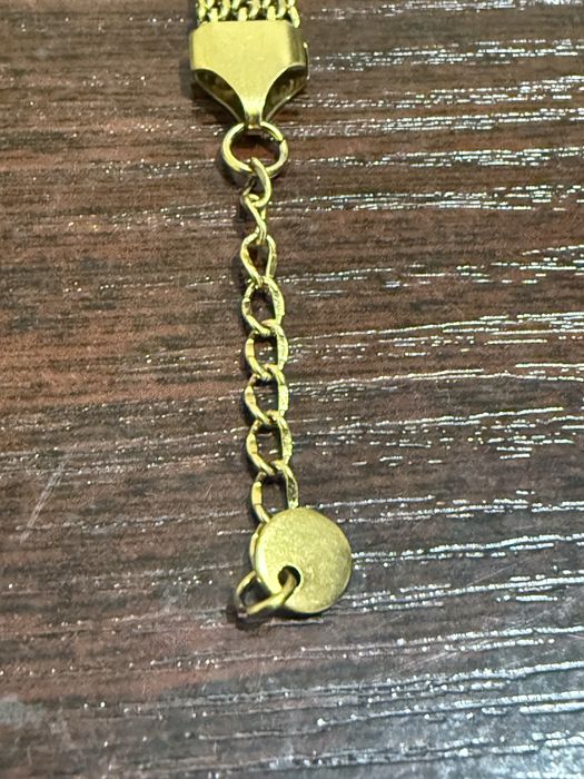 Позлатена гривна 22см.