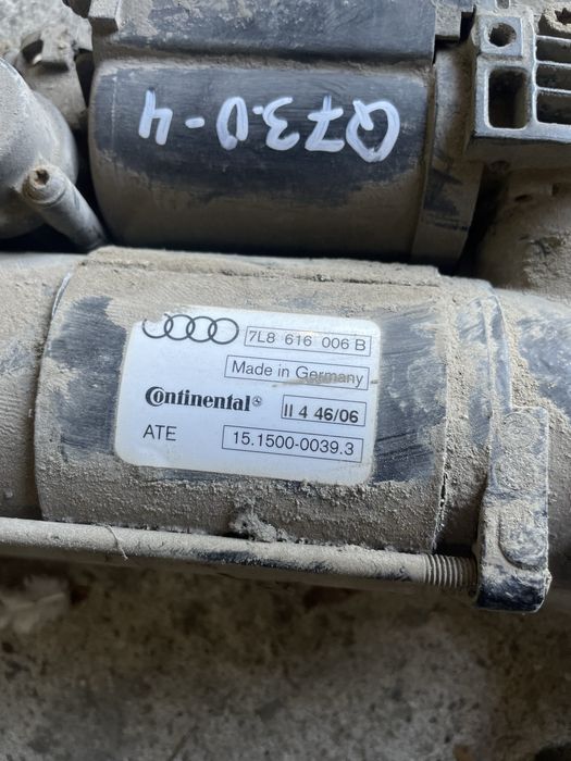 компресор окачване audi q7 4l touareg cayenne ауди кю 7 кайен таурег