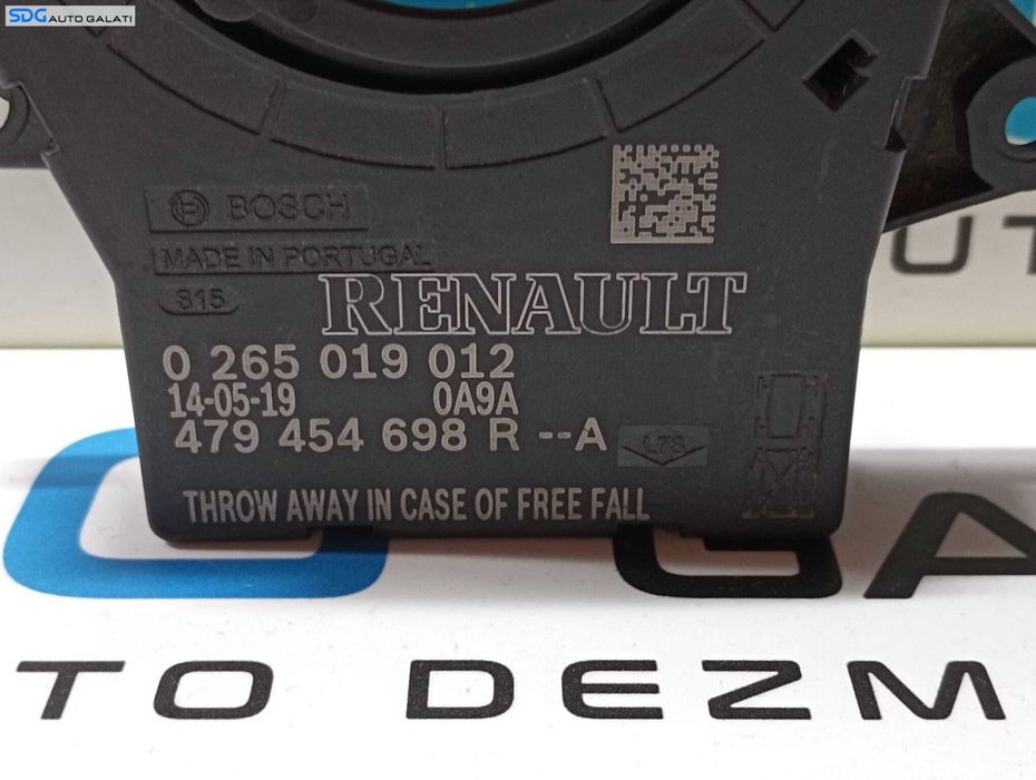 Senzor Unghi Volan Dacia Logan 2 2012 - Prezent Cod 0265019012 479454698R [M6115]