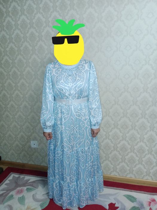 Платье на свадьбу LADIYYA. Размер 44. С ремнем и чехлом.