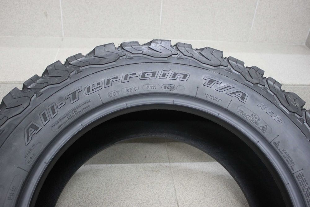 265/60-18 BF Goodrich All-Terrain