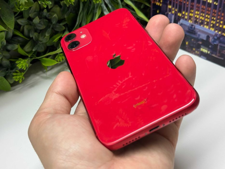 iPhone 11 64GB Red 100% Батерия Гаранция