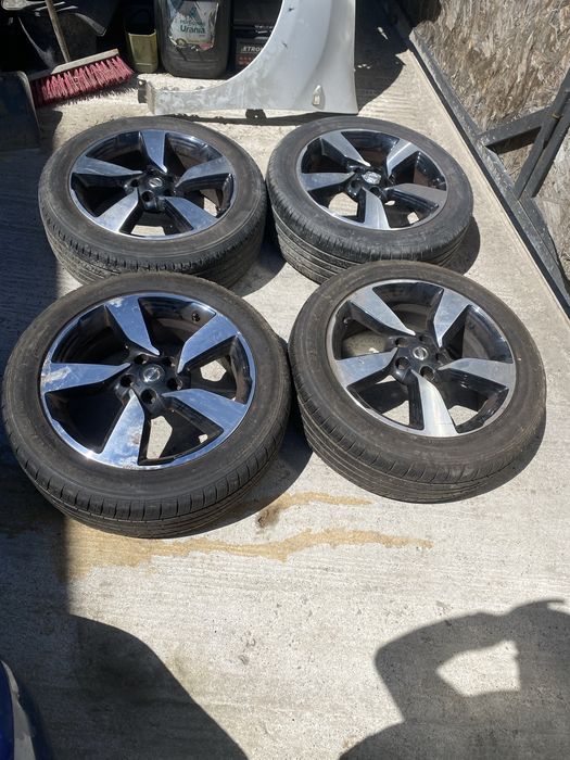 Jante Aliaj Nissan Qashqai J11+anvelope 2016 215/55 R18