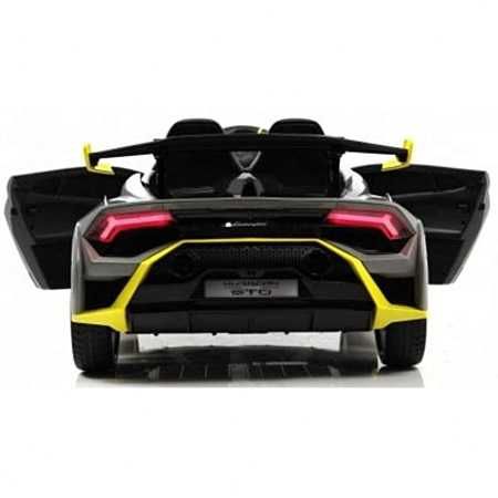 Masinuta electrica copii Lamborghini Huracan Silver cu telecomanda 12v