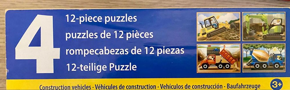 Puzzle Melissa and Doug utilaje Puzzle educativ copii