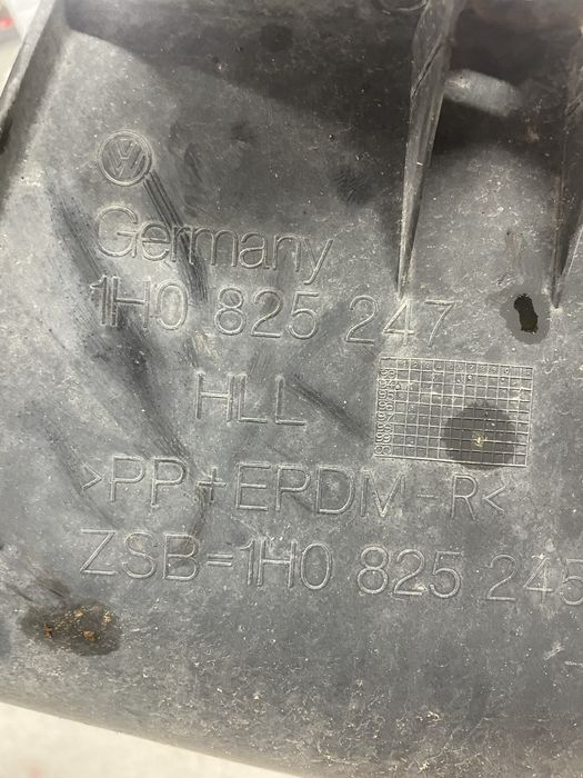 лява кора под мотора за vw golf3/голф3