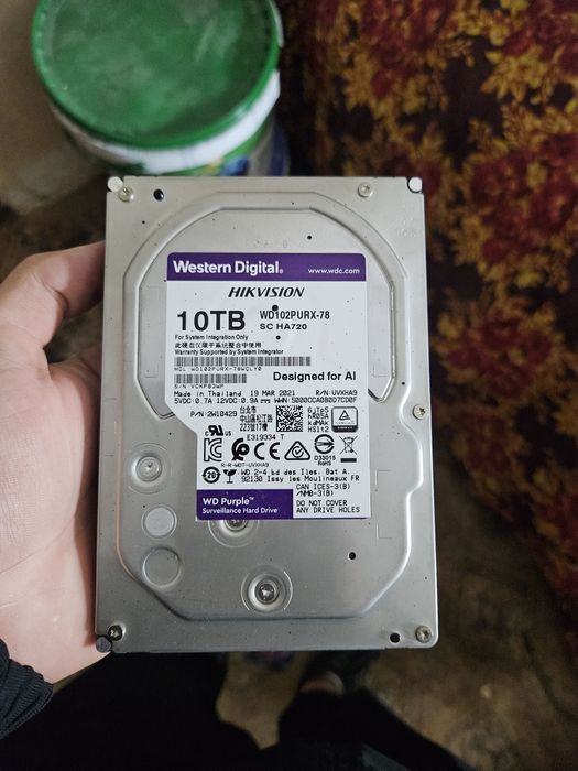 HDD 10TB (Hikvision Edition) — Монстр хранения