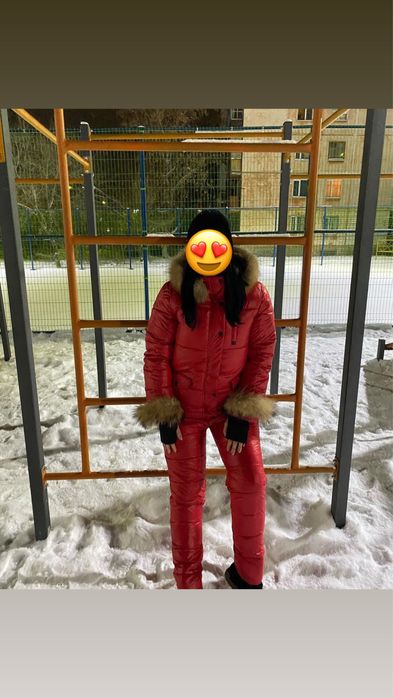 Женский зимний комбинезон