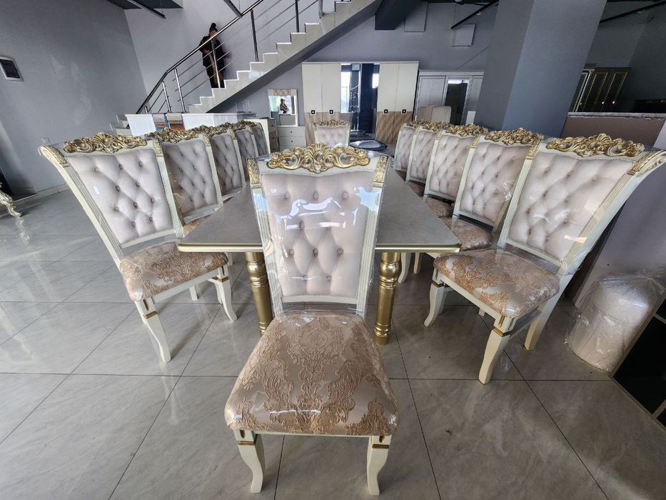 Rassrochka stol stul komlekt boshlangichsiz 1050mingdan 12 oy