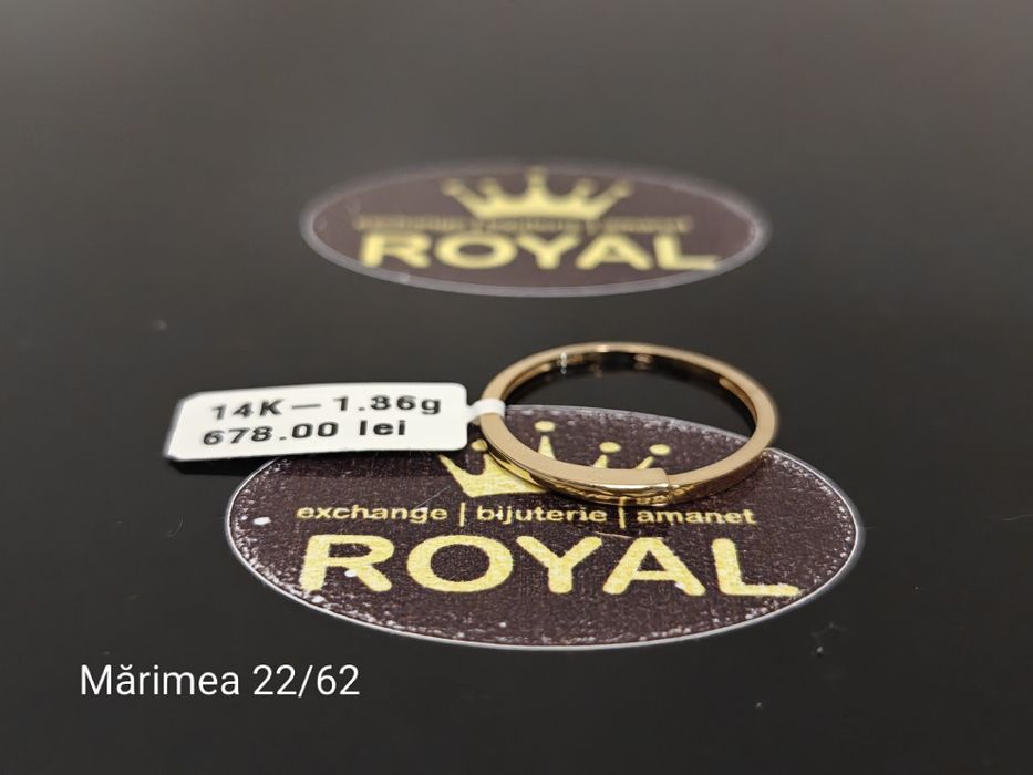 Bijuteria Royal: Inel aur 14k/1.36 gr