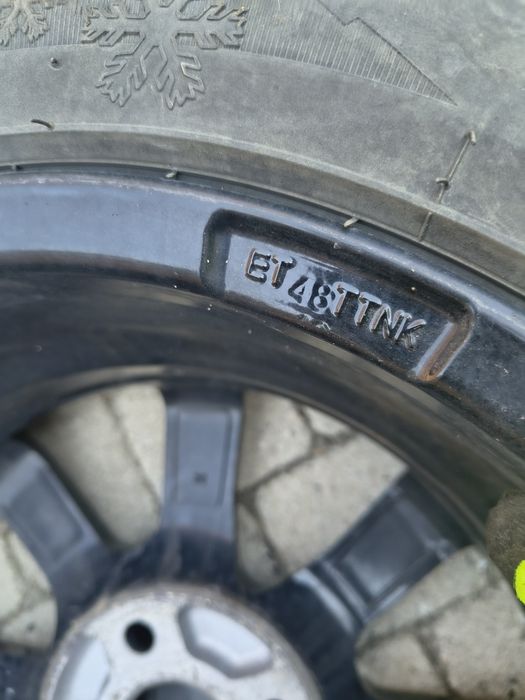 Set 4 x jante aluminiu R15 Dezent TN Dark  4x100