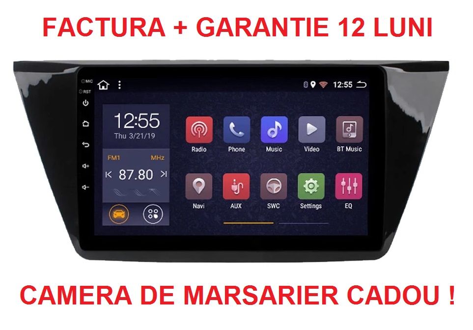 Navigatie VW Touran ( 2016 + ) Noua Garantie Camera Marsarier gratis