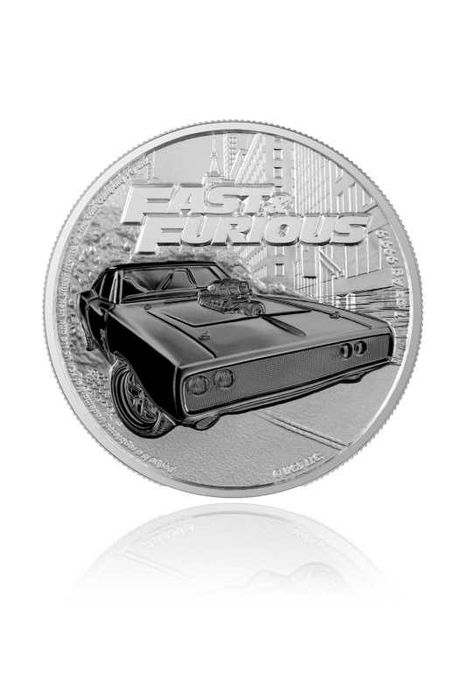 Сребърна монета "Fast and Furious"-лимитирана