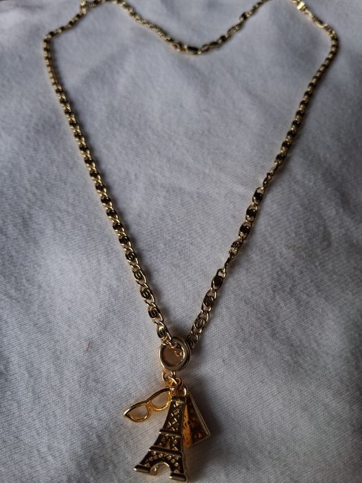 С позлатен слой  колие