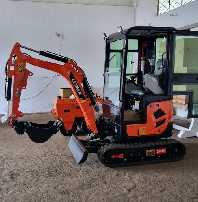 Miniexcavator Lubeck W183 ~Utilaj Nou~Livrare