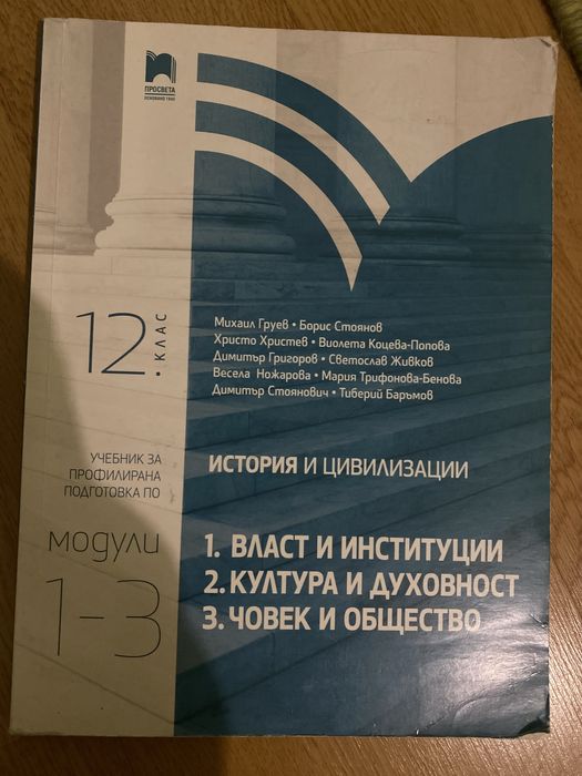 Учебник по история профил
