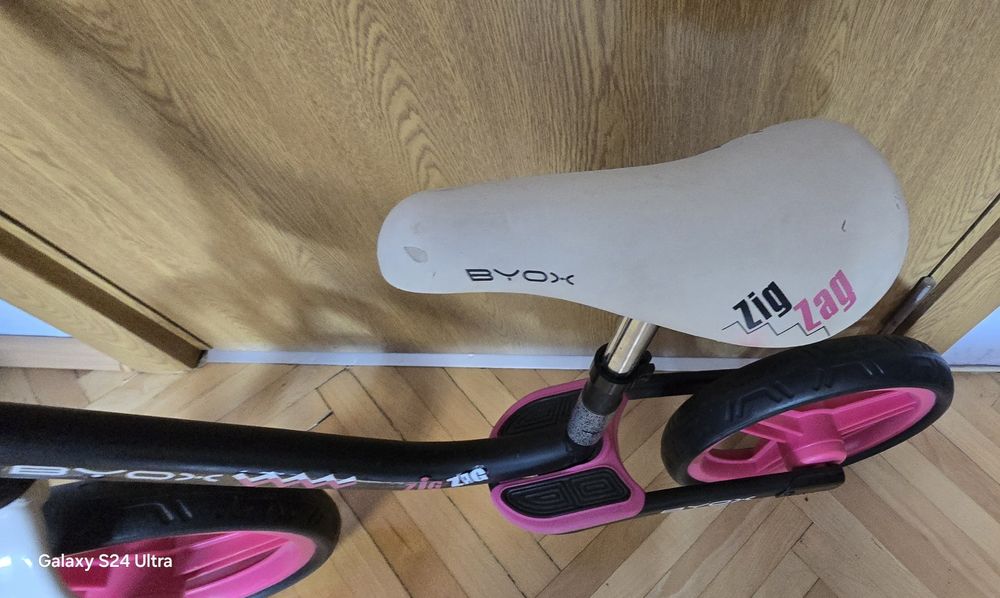 Балансиращо колело BYOX Zig Zag розово