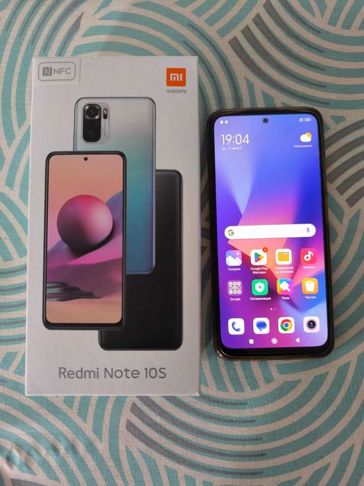 Телефон Redmi Note 10 plus
