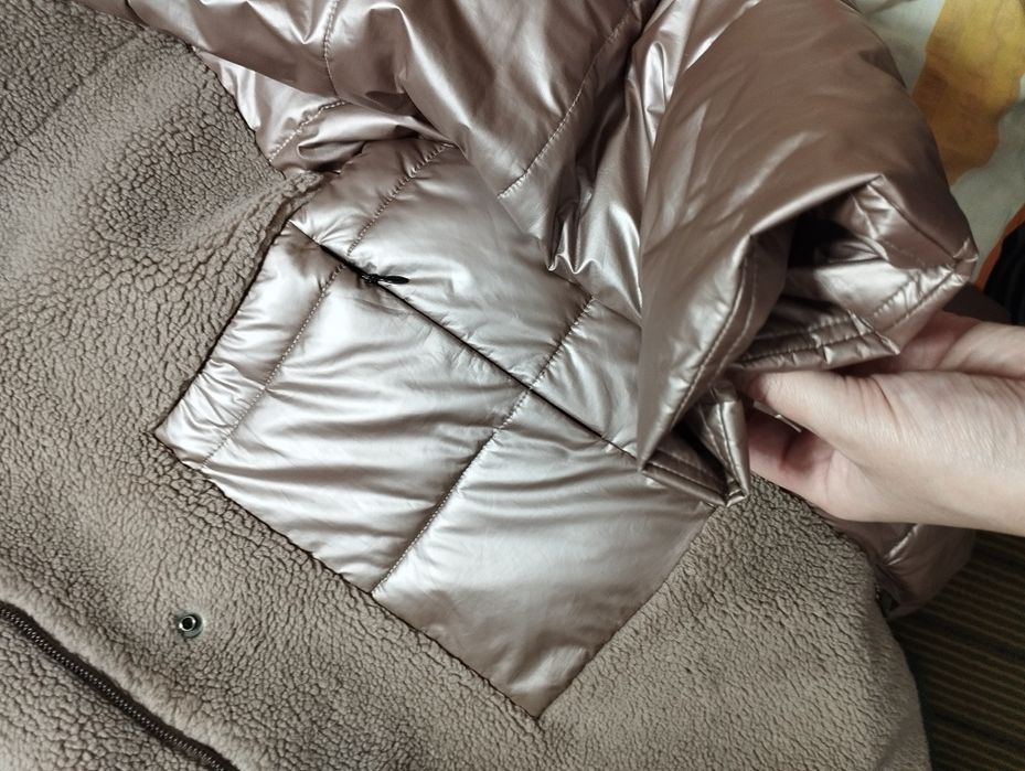 продается шуба-пуховик