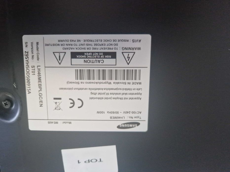 Monitoare/Totem Samsung 63"