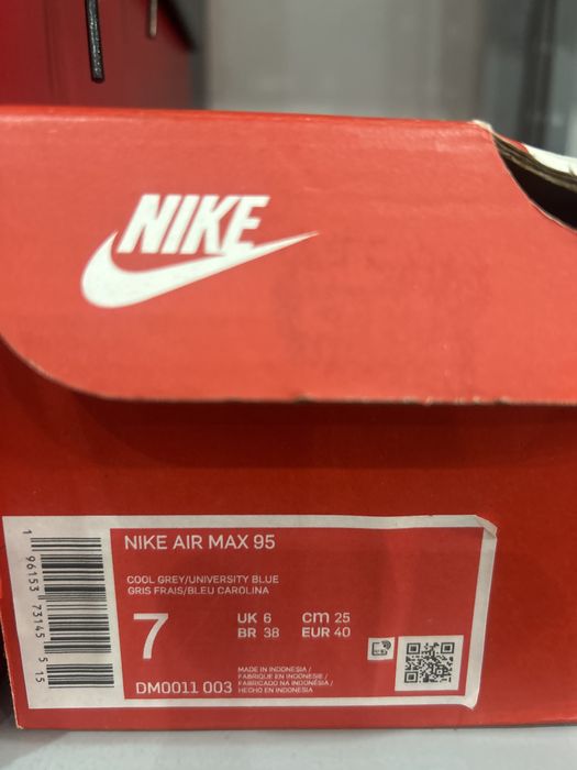 Маратонки  Nike air max 95