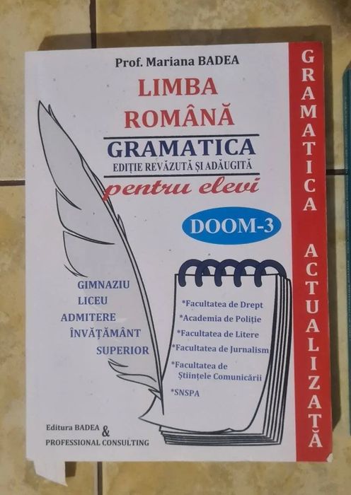 Auxiliare, culegeri romana, matematica evaluarea nationala