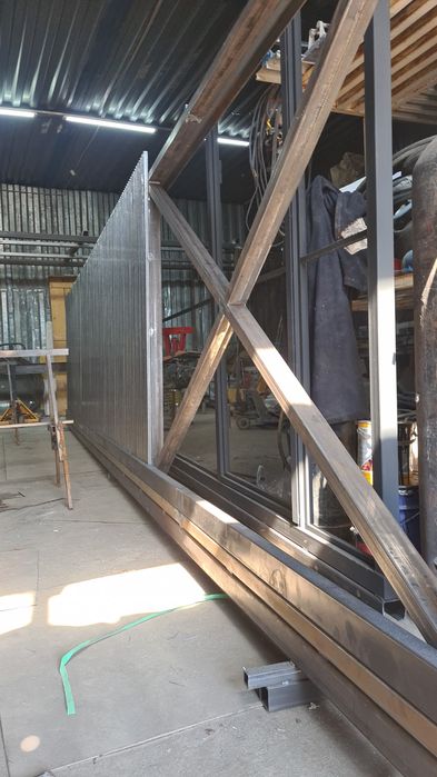 Ворота откатные автоматические