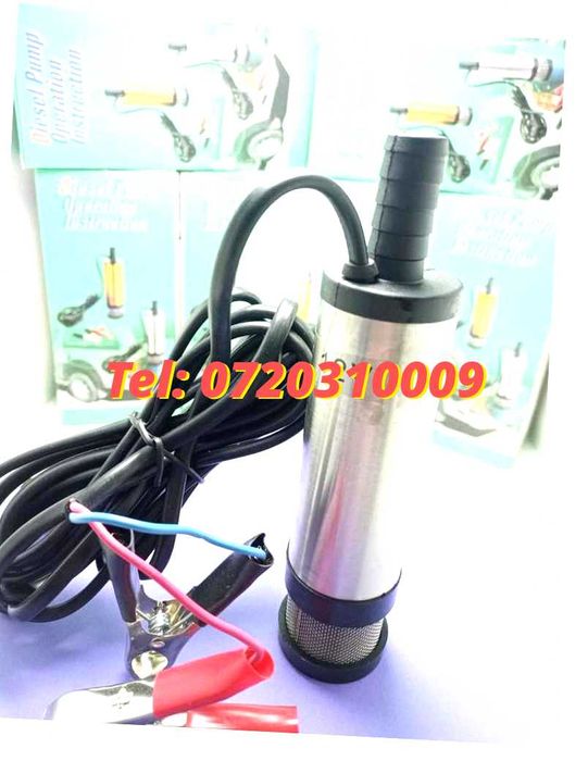 Pompa Submersibila 12v Evacuare Apa Barci 38mm 12 Litri Per Minut