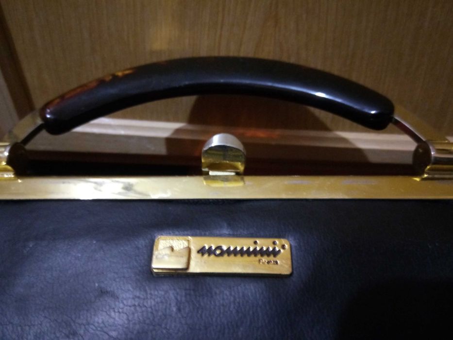 Genti de firma, din piele,  dama - Nicoli si Nannini- Italy