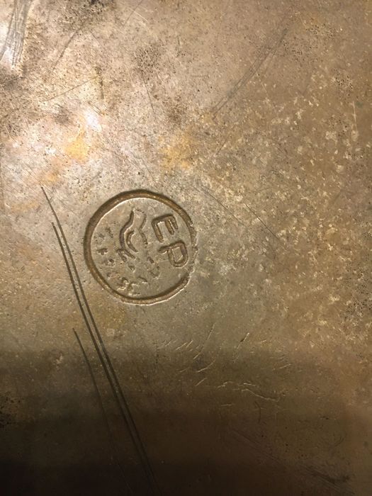 Бронзов поднос от 19 век