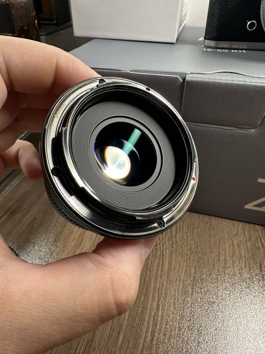 Nikon Z fc + 16-50mm + 7Artisans 35mm F1.4 + Godox – като нов