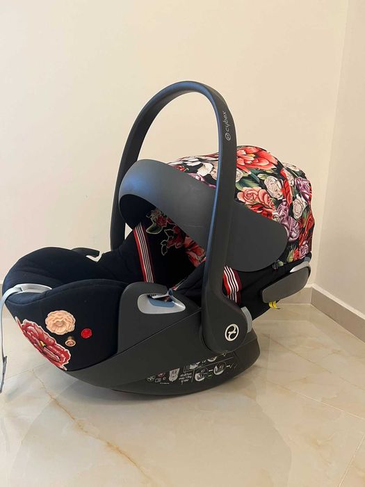 Бебешка количка Cybex fashion spring blossom dark комплект.