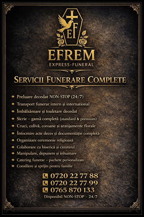 EFREM-Servicii funerare și pompe funebre