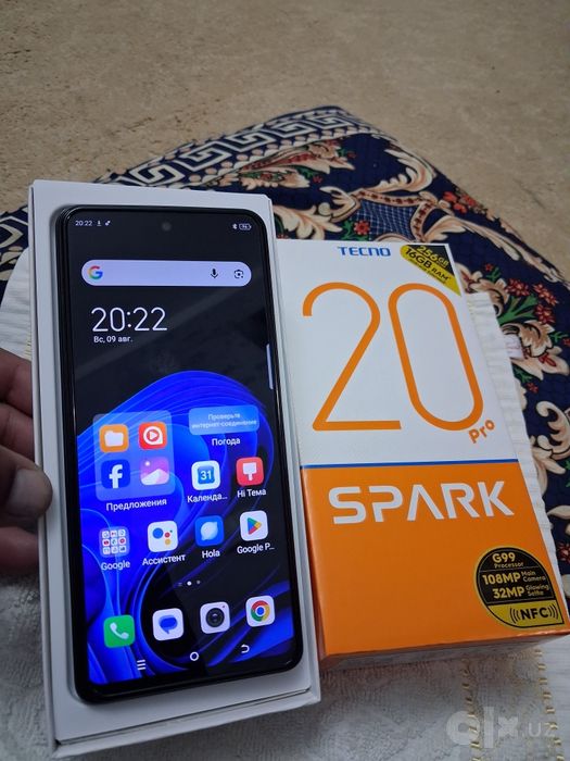 Tecno spark 20 pro 256gb/16gb