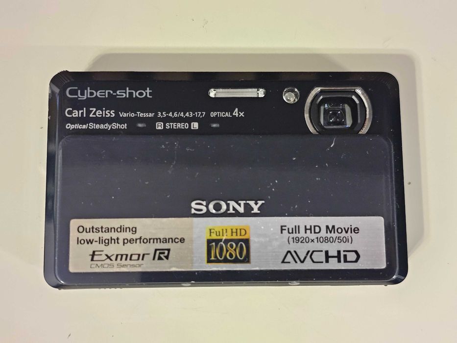 Y2K Aparat foto digital compact Sony TX7 Touchscreen 10.2MP 4x Zoom