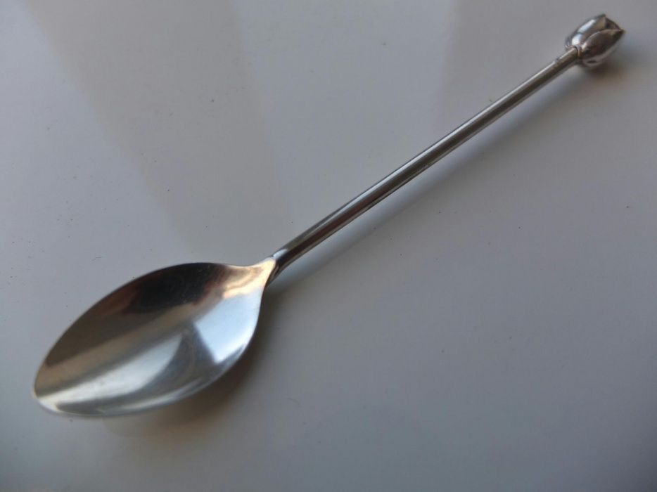 Ложки кофейные серебро