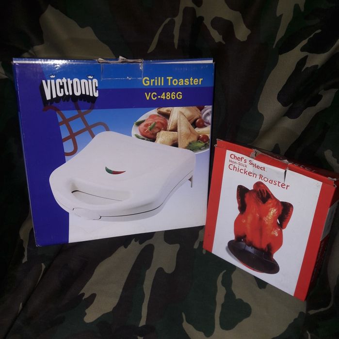 Sandwichmaker si suport de pui grill