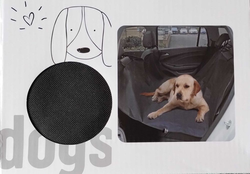 Set voiaj animale (boluri hrană /husă protecție auto)