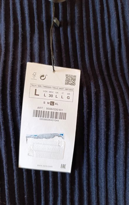 Rochie tricot Zara L