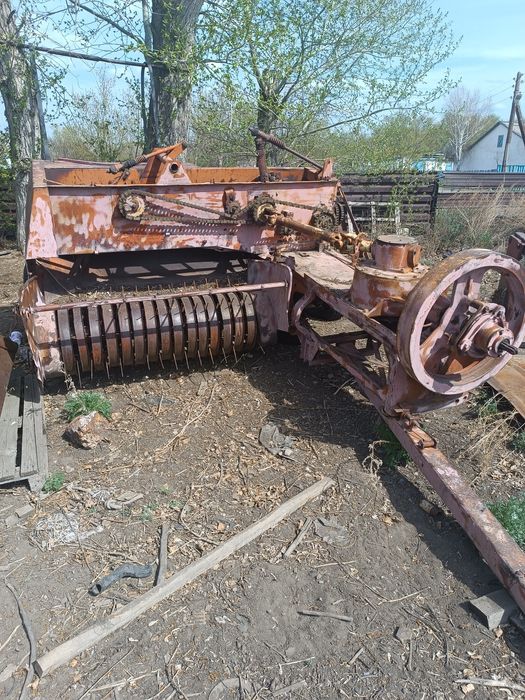 Пресс сено солома