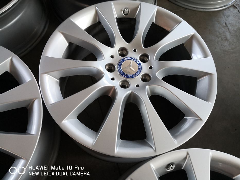 5х112 мерцедес Mercedes w176 5x112 18 цола оригинални джанти с датчици
