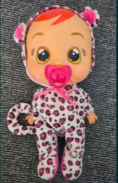 Бебе кукла зайче Mattel My baby Garden/Cry Babies Lea