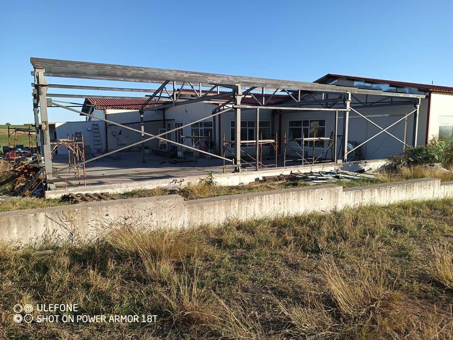 Изграждане на метални конструкции и халета  за Бургас и региона