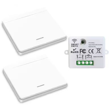 кинетичен радио превключвател за осветление, RF