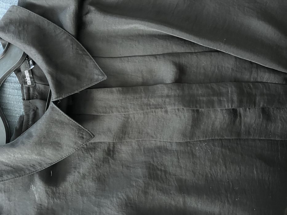 Дамска черна риза